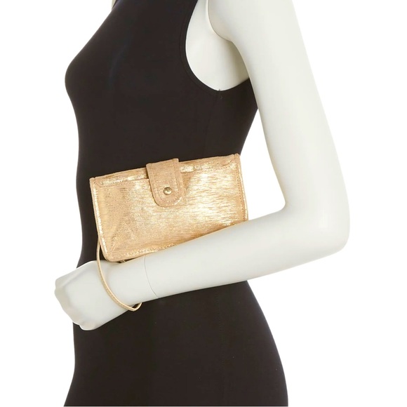 HOBO Galaxy Wristlet golden taupe Wallet NWT - Picture 1 of 10